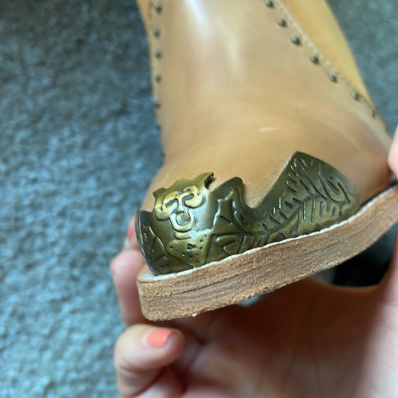 FESTIVAL BOOTS 👢 SPELL 👢evie over the knee fringe boots NWT - Picture 7 of 12